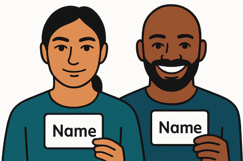 Know Me Now passport illustrated example